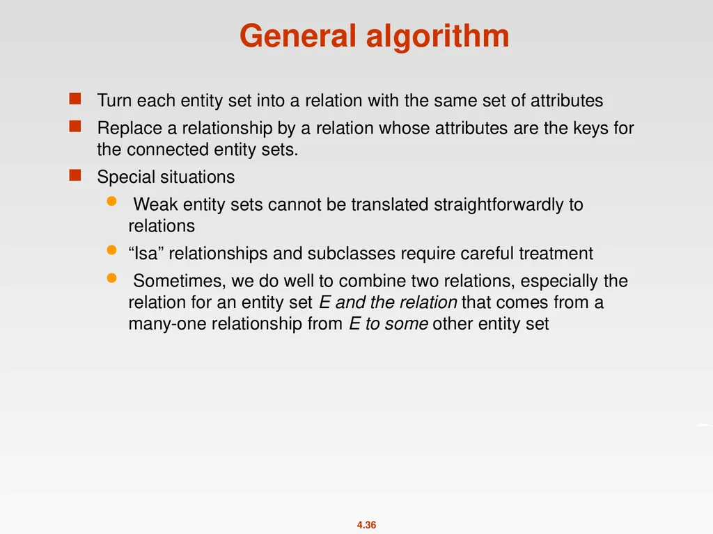 High-Level Database Models Spring 2011 Instructor: - slide 36 of 52