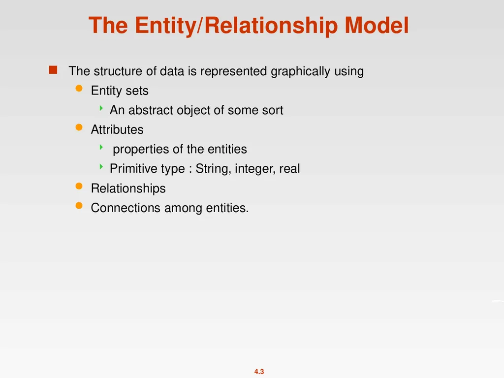 High-Level Database Models Spring 2011 Instructor: - slide 3 of 52