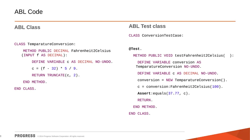 Progress Developer Studio Suresh Inavolu Principal - slide 8 of 28