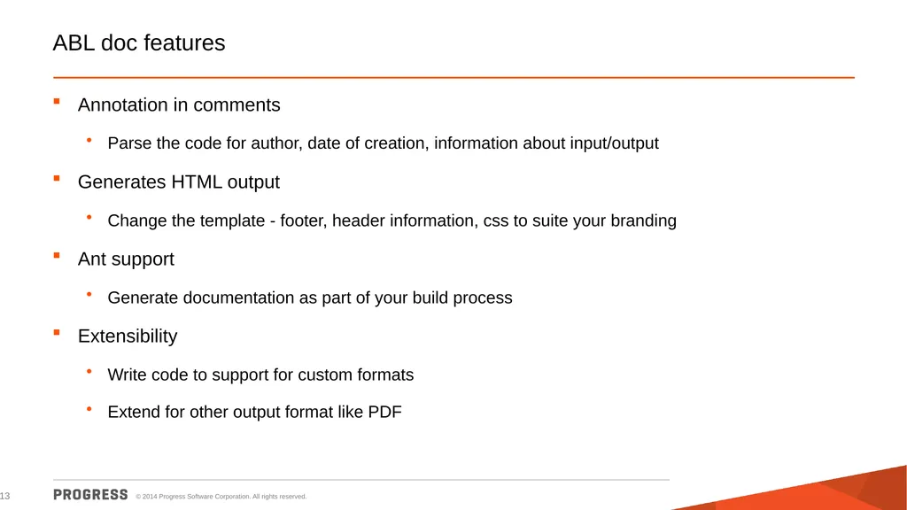 Progress Developer Studio Suresh Inavolu Principal - slide 13 of 28