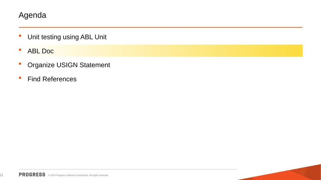 Progress Developer Studio Suresh Inavolu Principal - slide 11 of 28