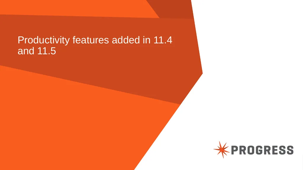 Progress Developer Studio Suresh Inavolu Principal - slide 4 of 28