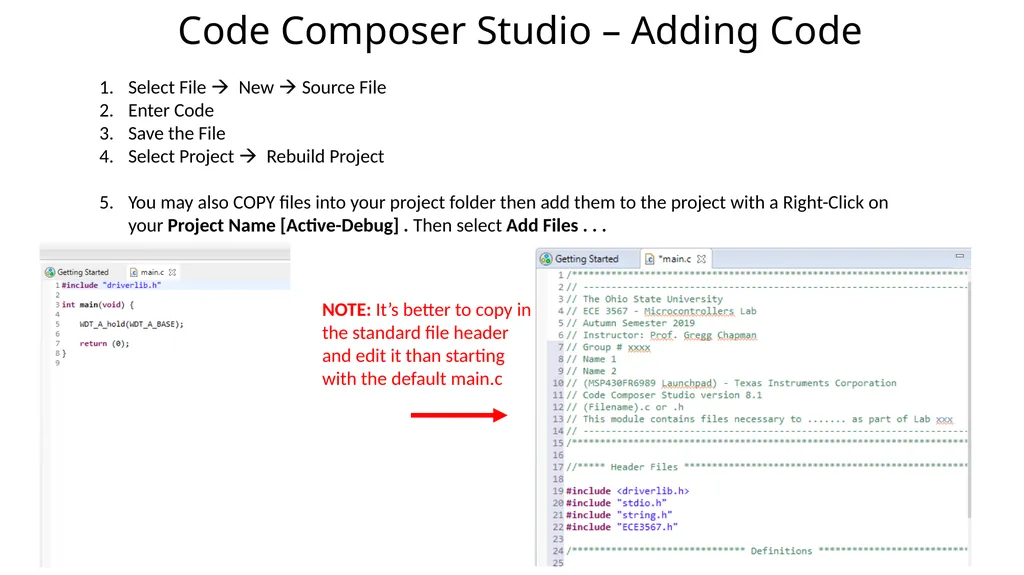 ECE 3567 Microcontrollers Lab Autumn 2019 Dr. - slide 10 of 29