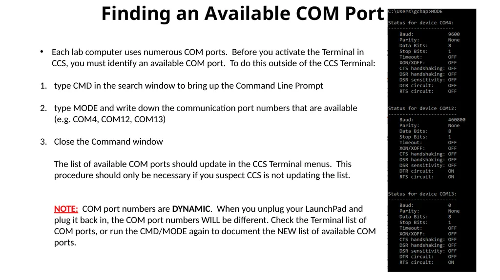 ECE 3567 Microcontrollers Lab Autumn 2019 Dr. - slide 24 of 29