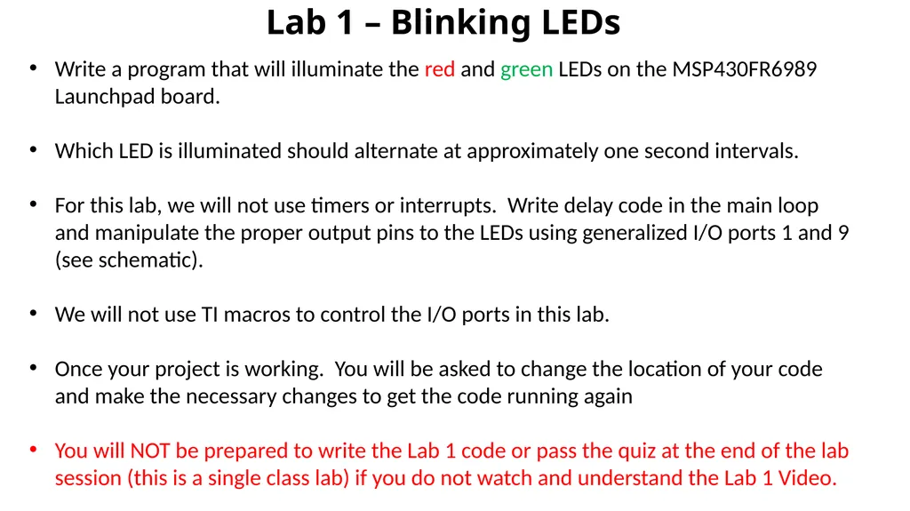 ECE 3567 Microcontrollers Lab Autumn 2019 Dr. - slide 28 of 29