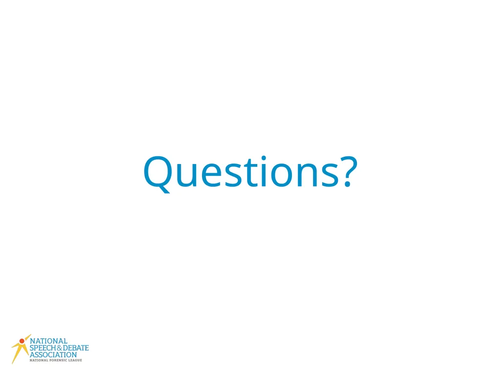 Policy Debate Speaker Duties What Do I Do in My - slide 20 of 34
