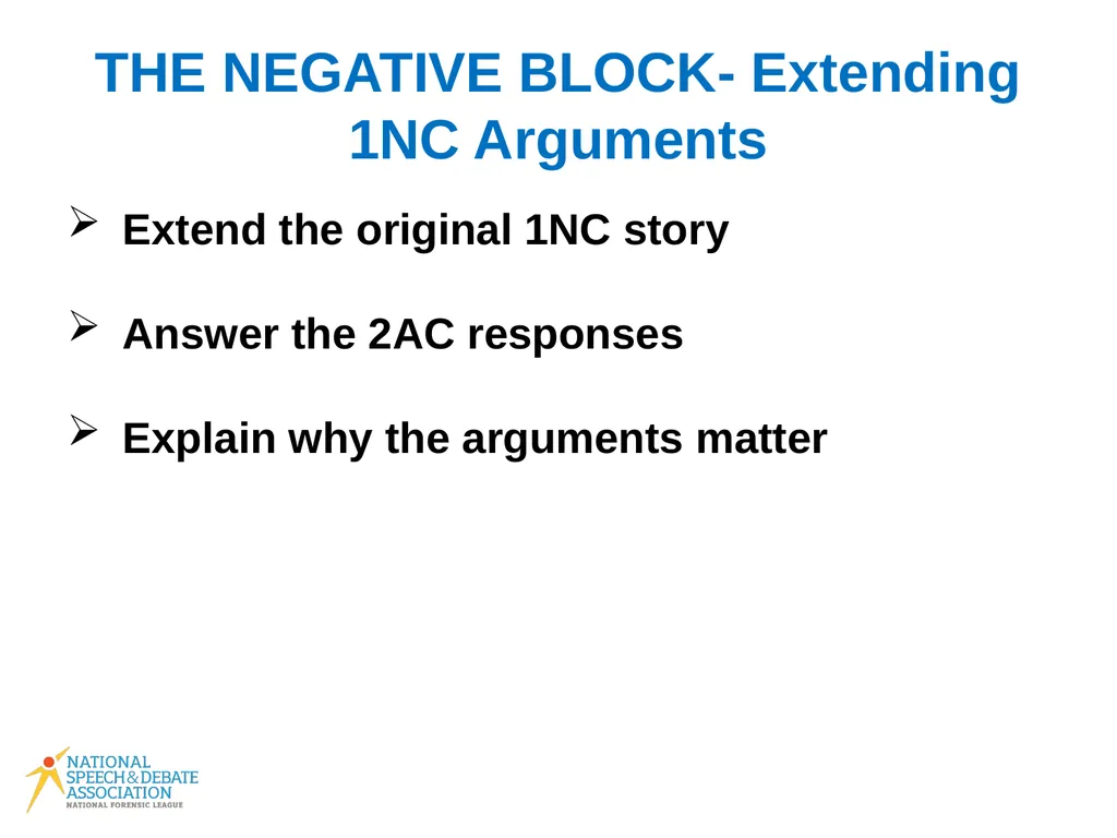 Policy Debate Speaker Duties What Do I Do in My - slide 11 of 34