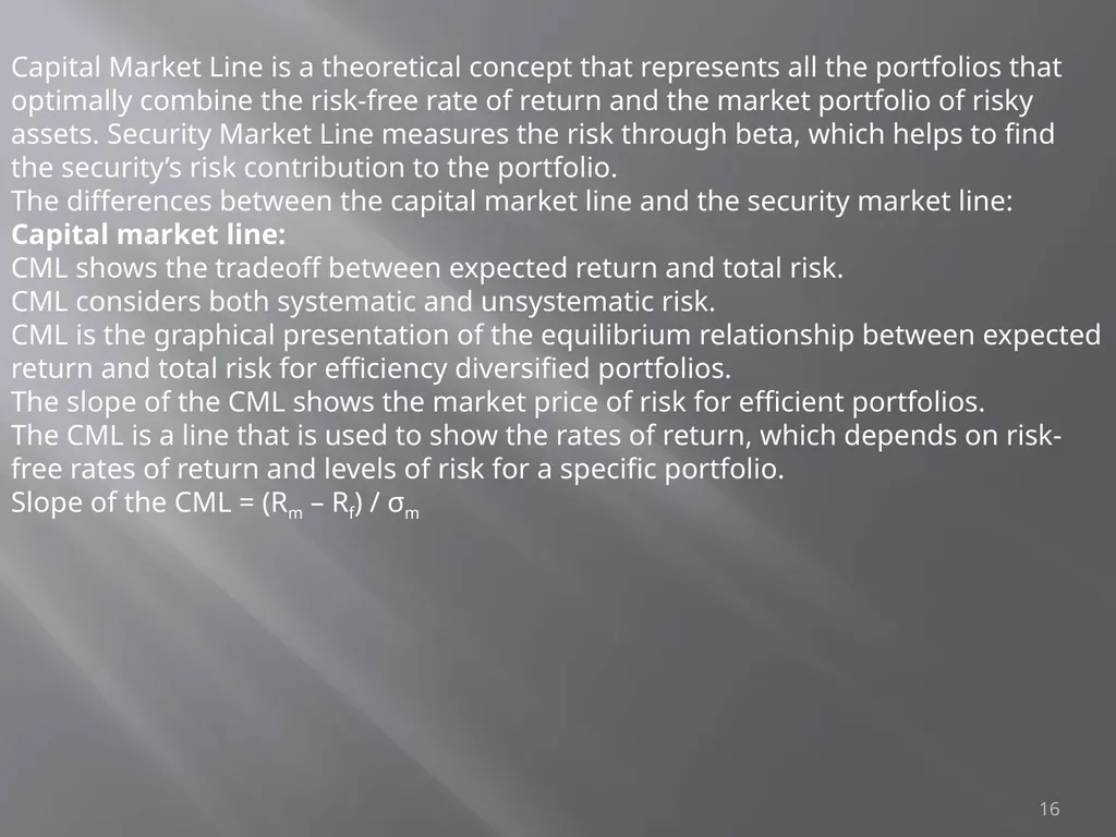 Portfolio Management Prof Anil K kothari 1 - slide 16 of 74