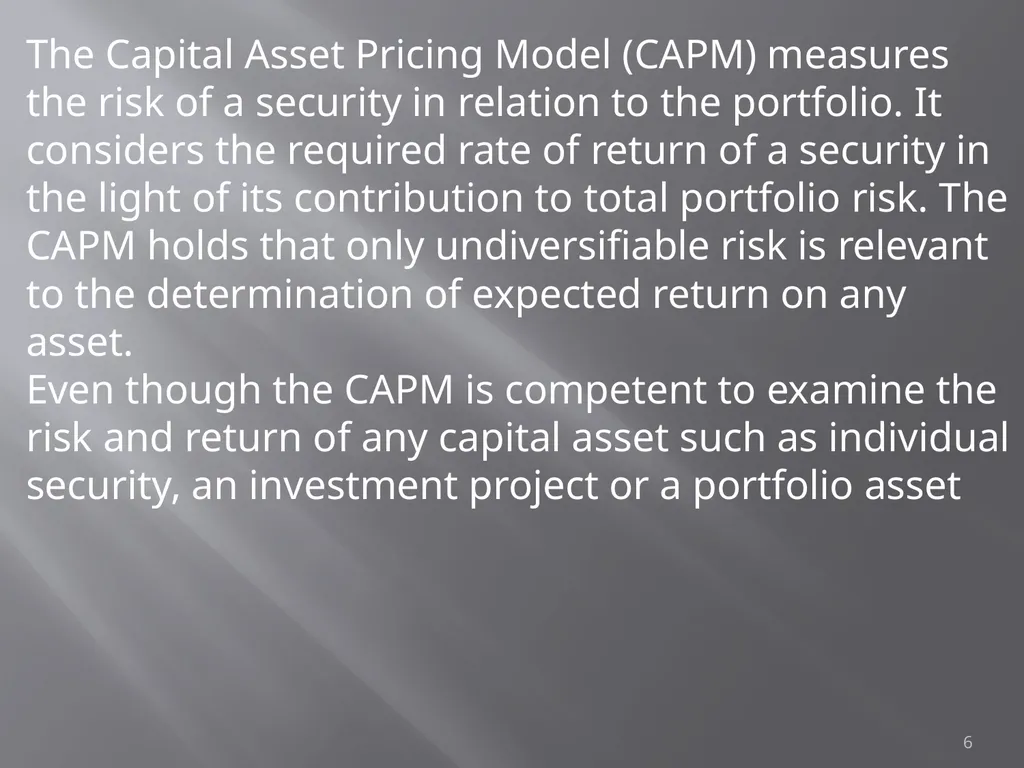 Portfolio Management Prof Anil K kothari 1 - slide 6 of 74