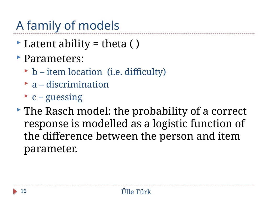 To IRT or not to IRT: how to decide STANAG - slide 16 of 38