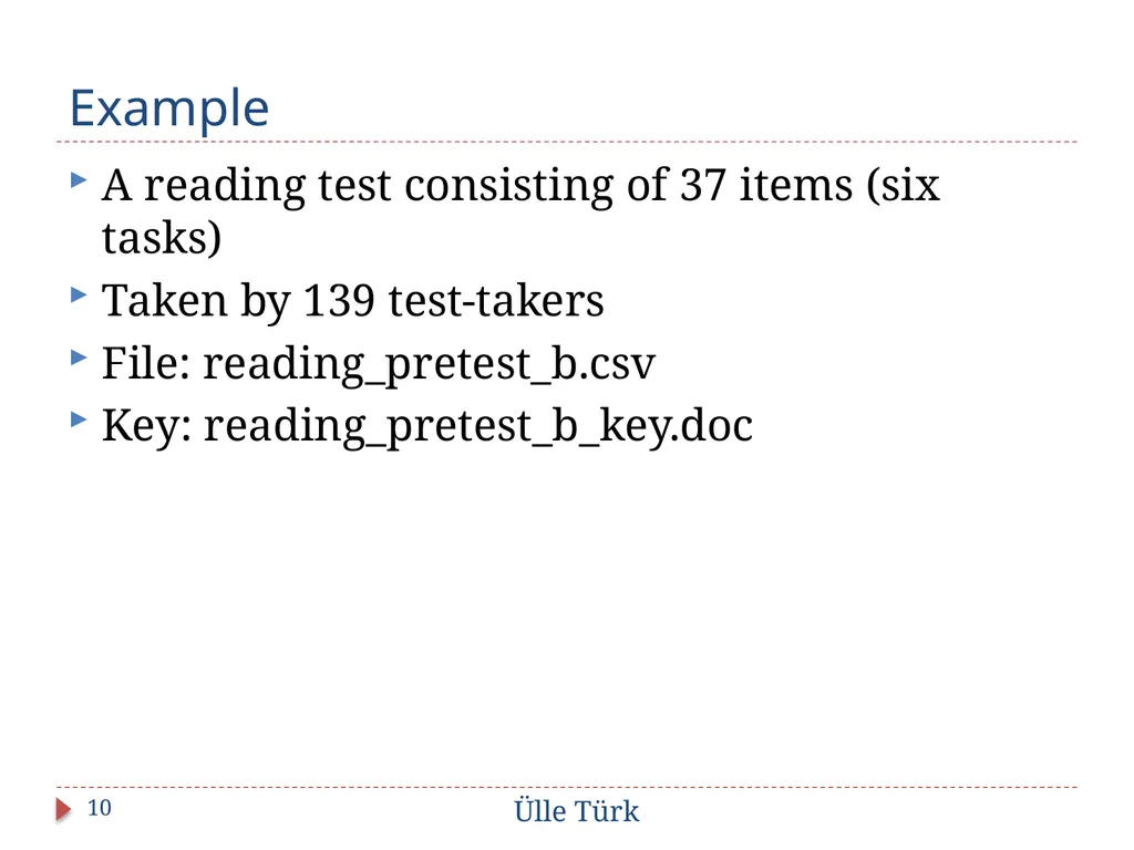 To IRT or not to IRT: how to decide STANAG - slide 10 of 38