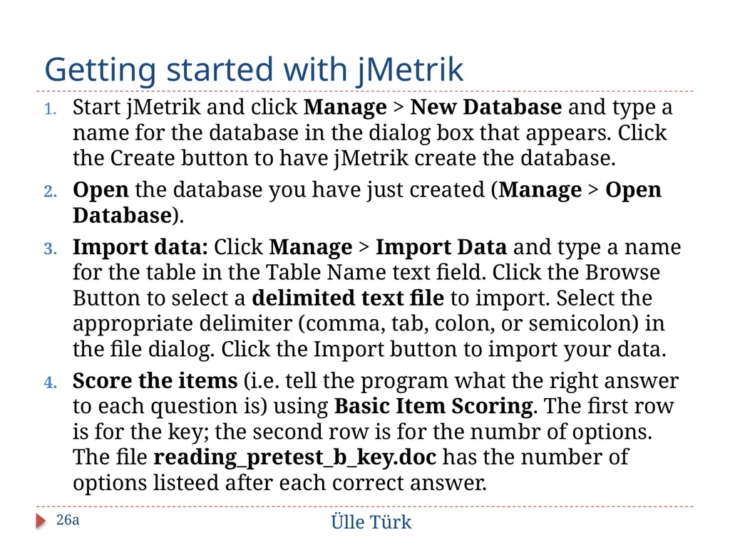 To IRT or not to IRT: how to decide STANAG - slide 26 of 38