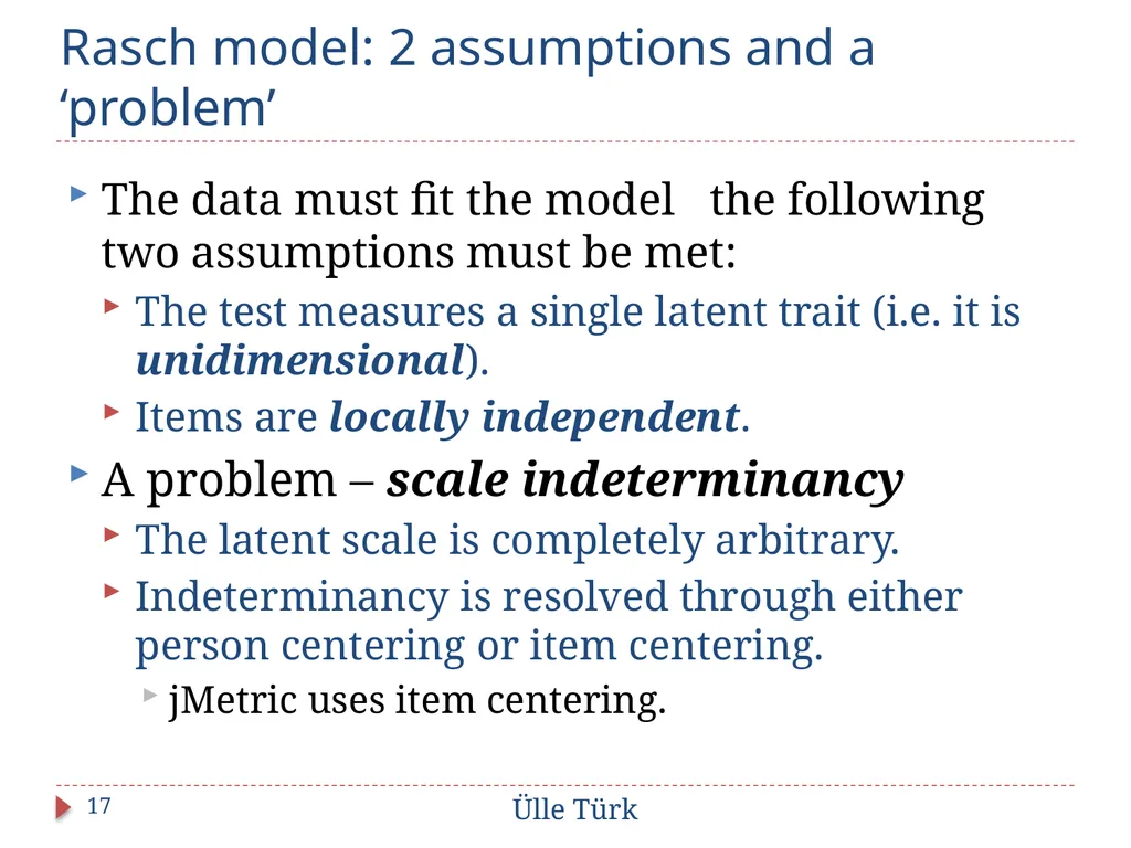 To IRT or not to IRT: how to decide STANAG - slide 17 of 38