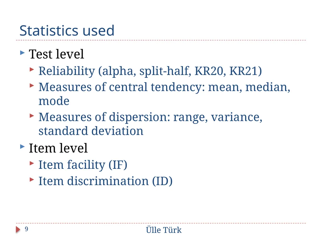 To IRT or not to IRT: how to decide STANAG - slide 9 of 38