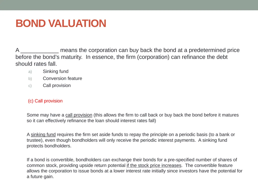 Finance ETS Review Updated Fall 2014 TIME VALUE OF - slide 19 of 74