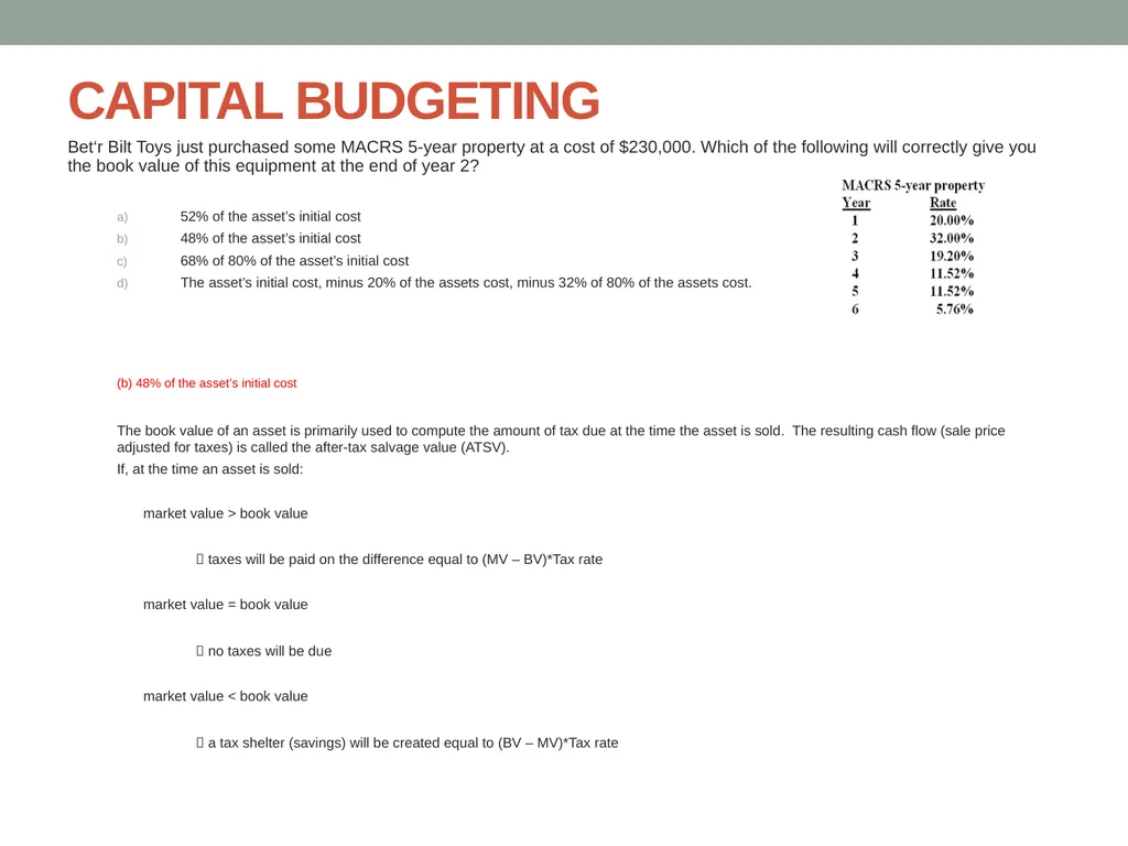 Finance ETS Review Updated Fall 2014 TIME VALUE OF - slide 42 of 74