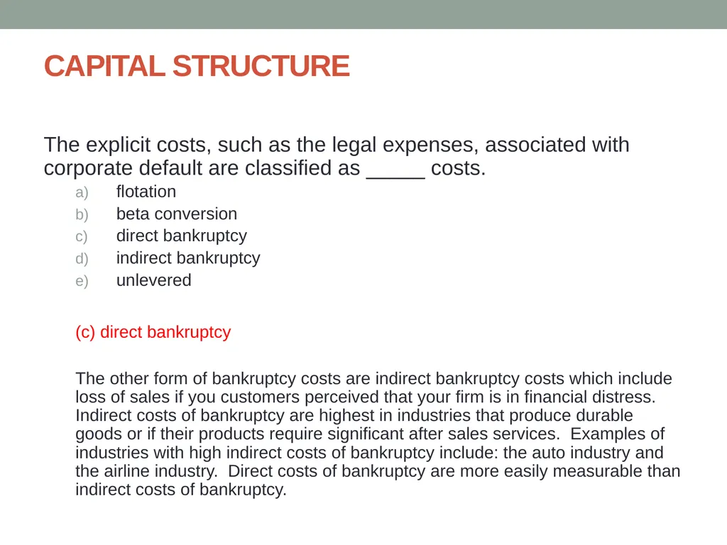 Finance ETS Review Updated Fall 2014 TIME VALUE OF - slide 65 of 74