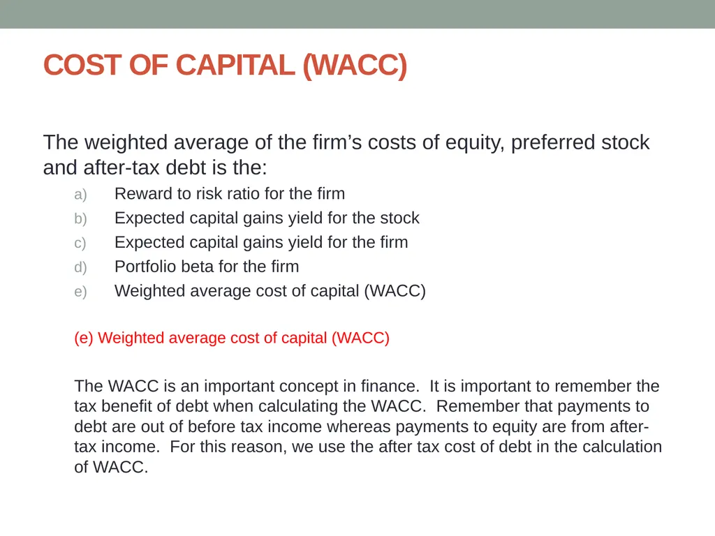 Finance ETS Review Updated Fall 2014 TIME VALUE OF - slide 66 of 74