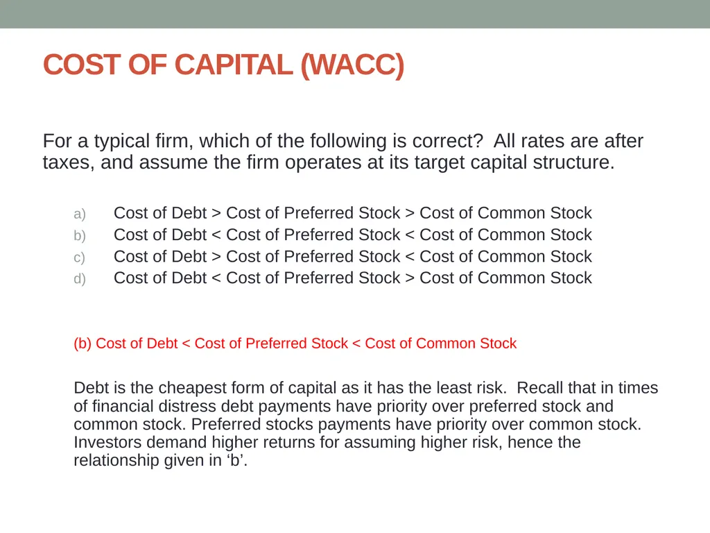 Finance ETS Review Updated Fall 2014 TIME VALUE OF - slide 70 of 74