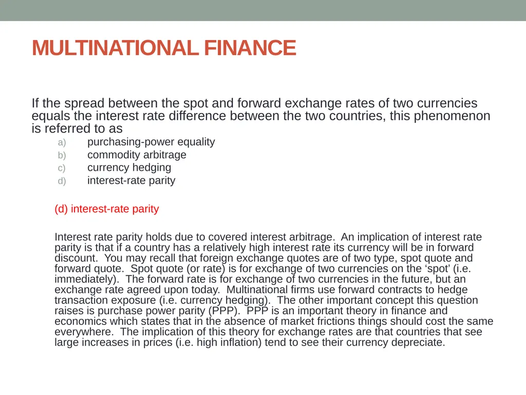 Finance ETS Review Updated Fall 2014 TIME VALUE OF - slide 54 of 74