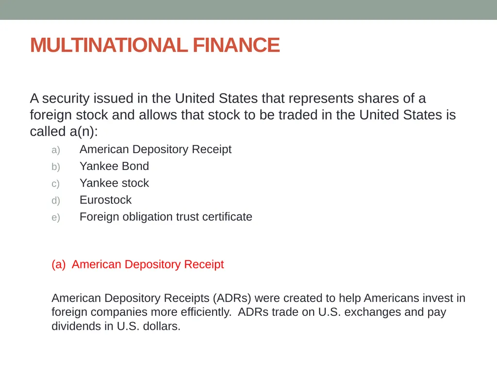 Finance ETS Review Updated Fall 2014 TIME VALUE OF - slide 57 of 74