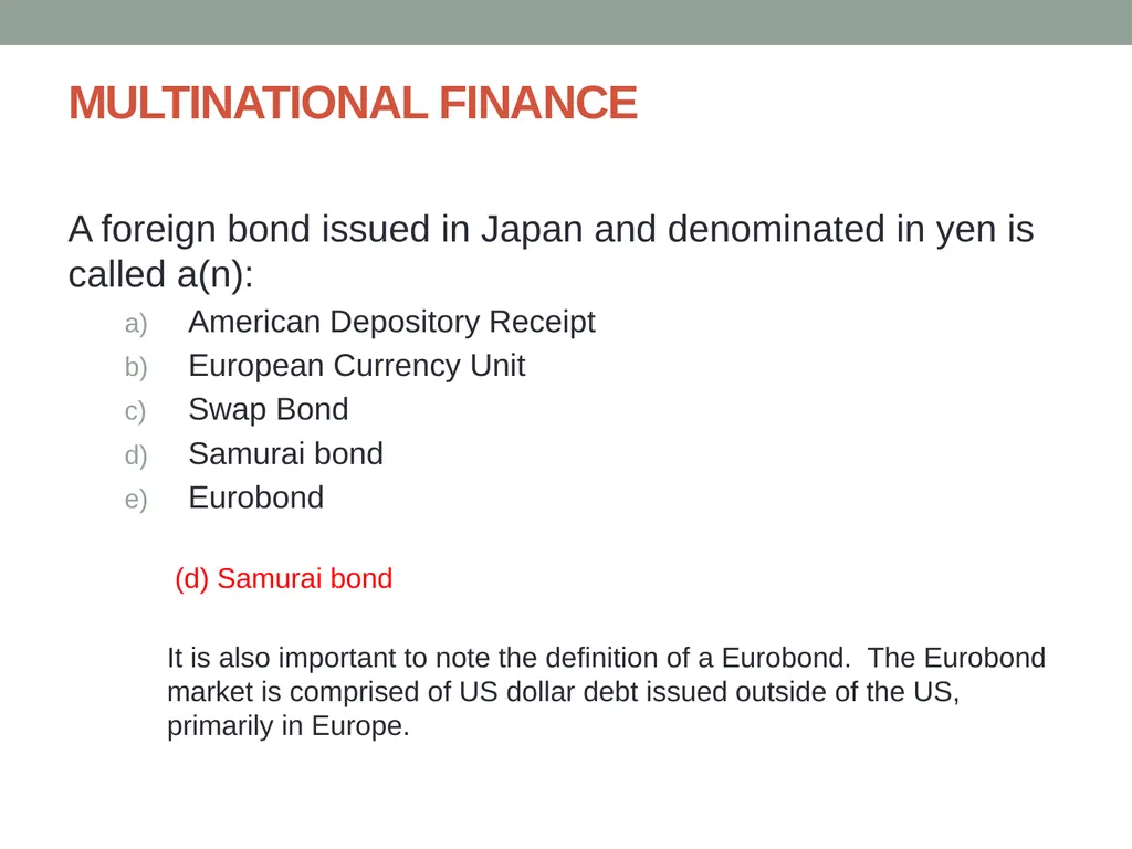 Finance ETS Review Updated Fall 2014 TIME VALUE OF - slide 59 of 74