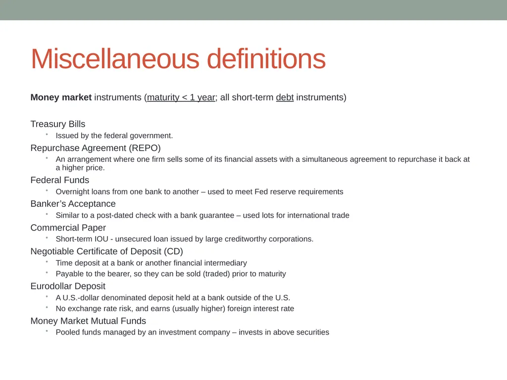 Finance ETS Review Updated Fall 2014 TIME VALUE OF - slide 71 of 74