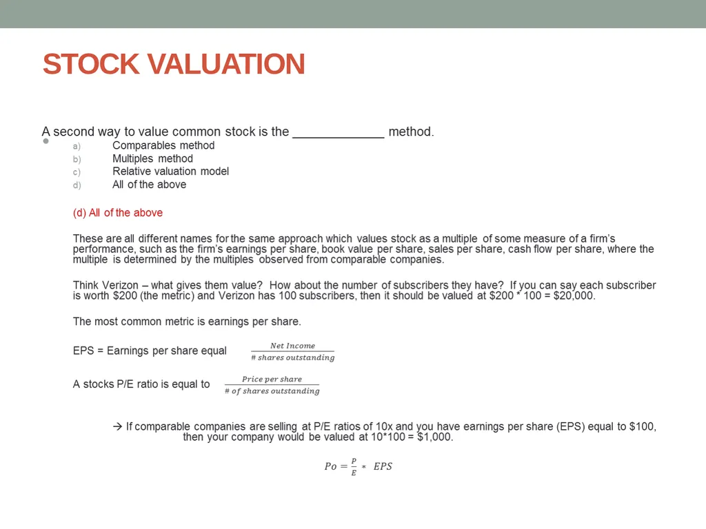 Finance ETS Review Updated Fall 2014 TIME VALUE OF - slide 12 of 74