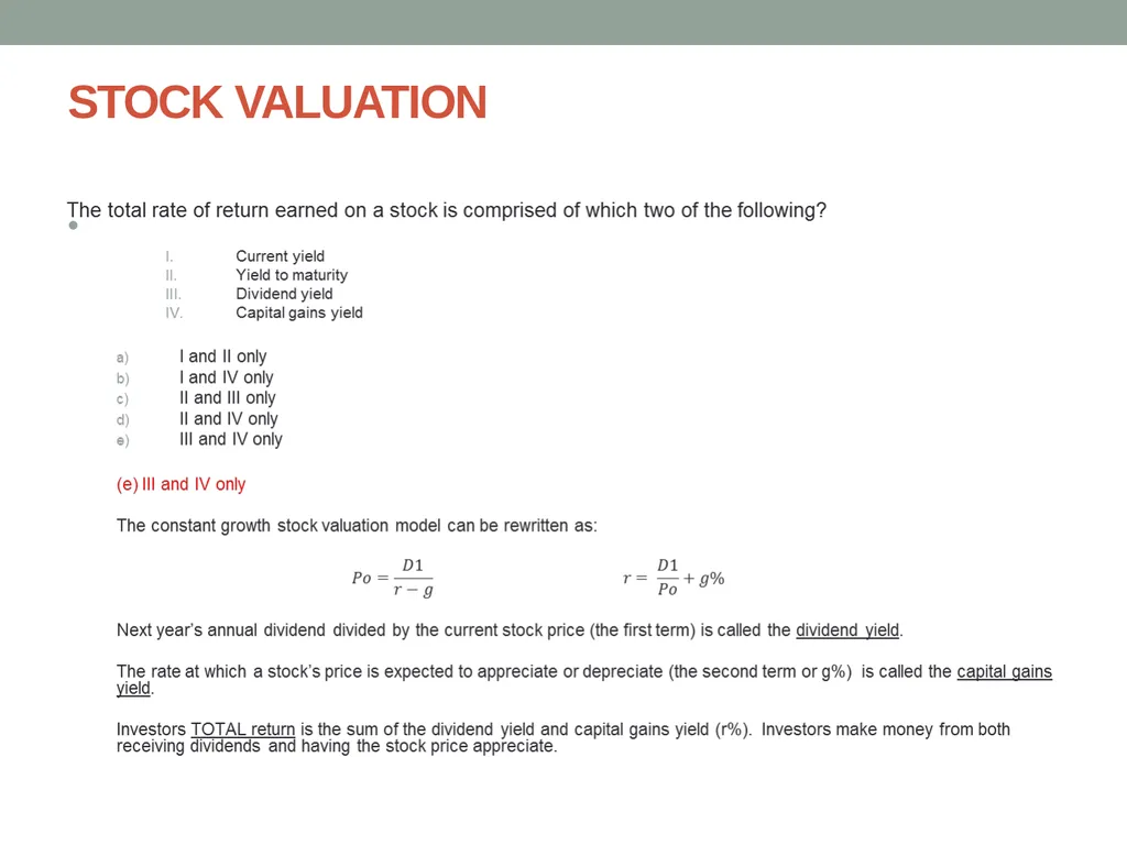 Finance ETS Review Updated Fall 2014 TIME VALUE OF - slide 9 of 74