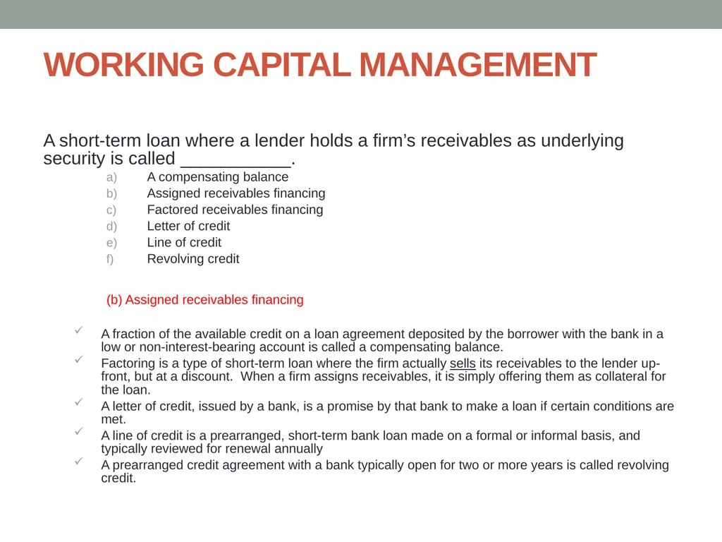 Finance ETS Review Updated Fall 2014 TIME VALUE OF - slide 33 of 74