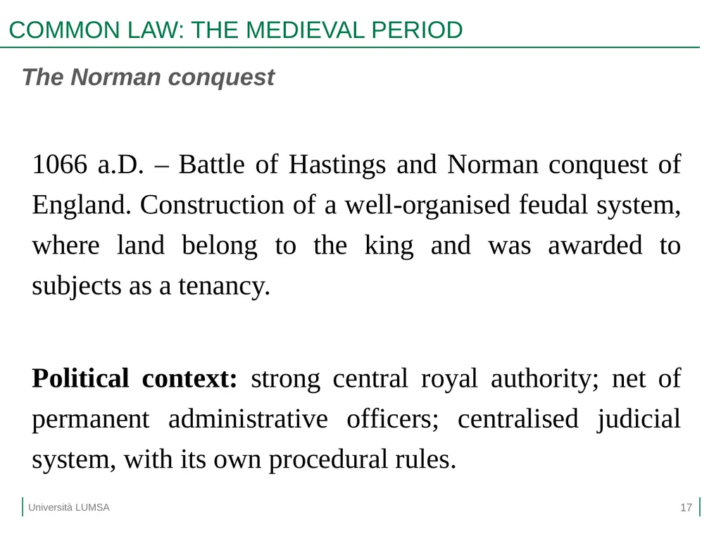 Comparative Law Prof.ssa Letizia Coppo A.A. - slide 17 of 25