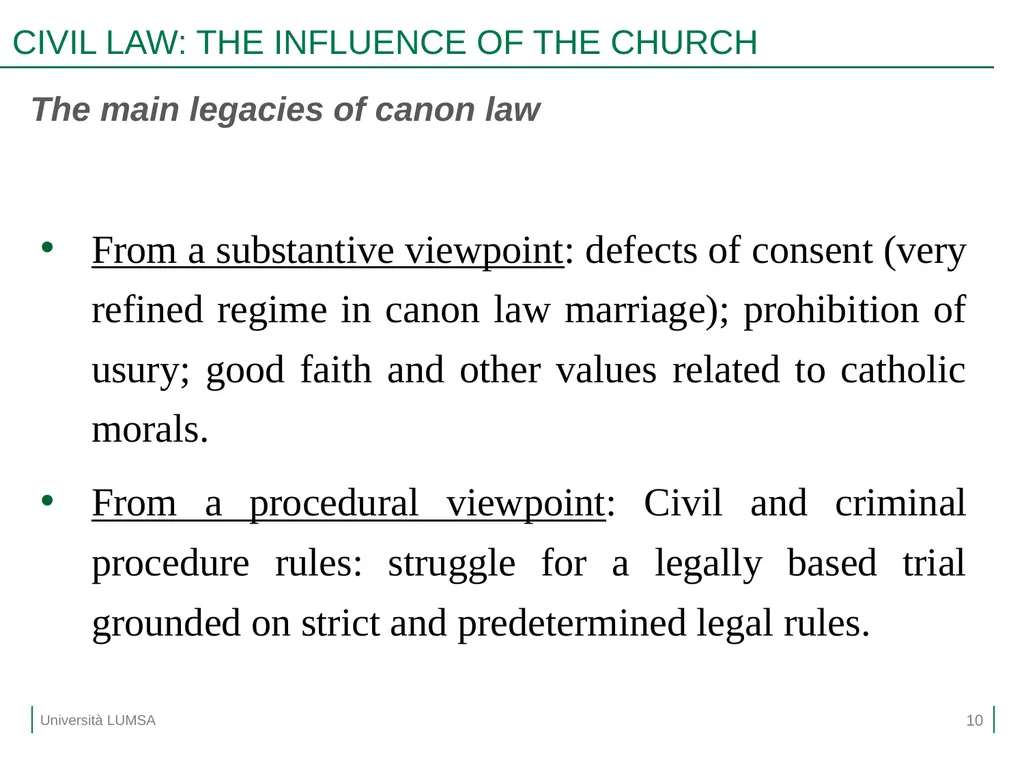 Comparative Law Prof.ssa Letizia Coppo A.A. - slide 10 of 25