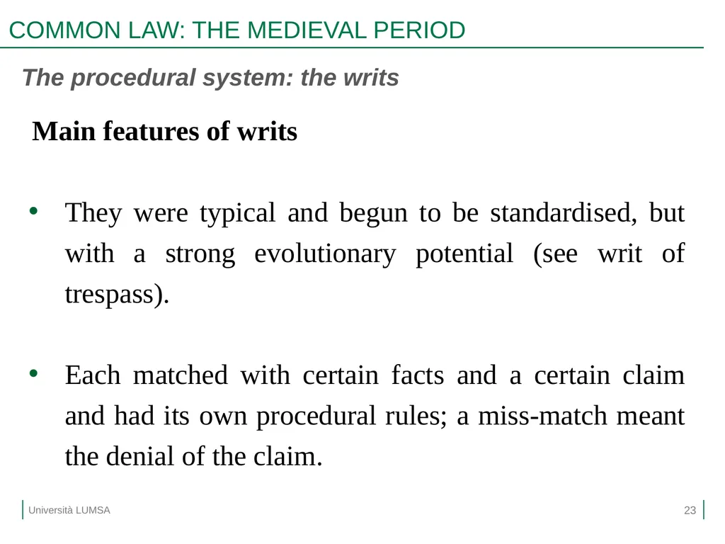 Comparative Law Prof.ssa Letizia Coppo A.A. - slide 23 of 25