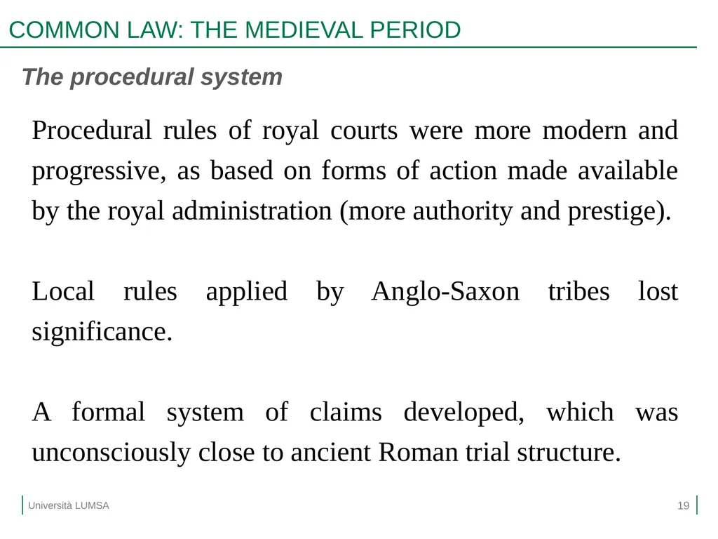 Comparative Law Prof.ssa Letizia Coppo A.A. - slide 19 of 25