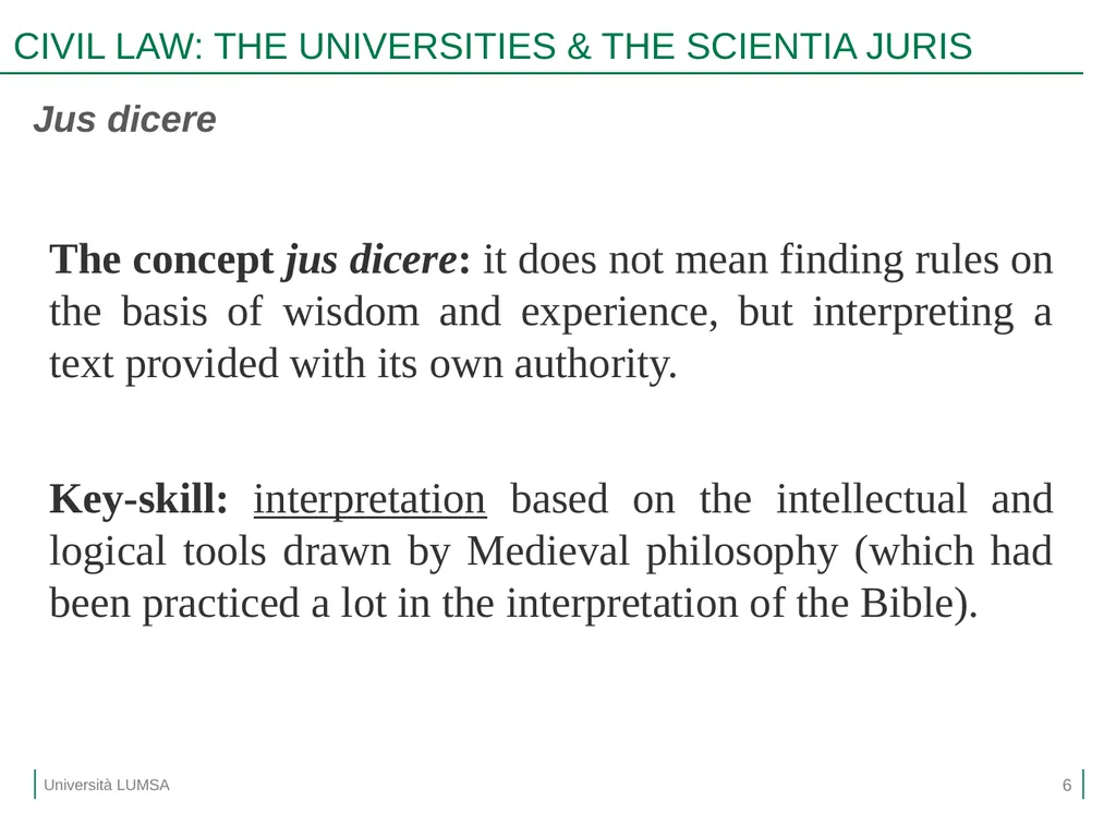 Comparative Law Prof.ssa Letizia Coppo A.A. - slide 6 of 25
