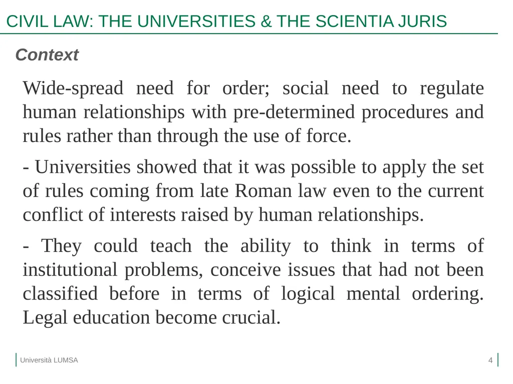 Comparative Law Prof.ssa Letizia Coppo A.A. - slide 4 of 25