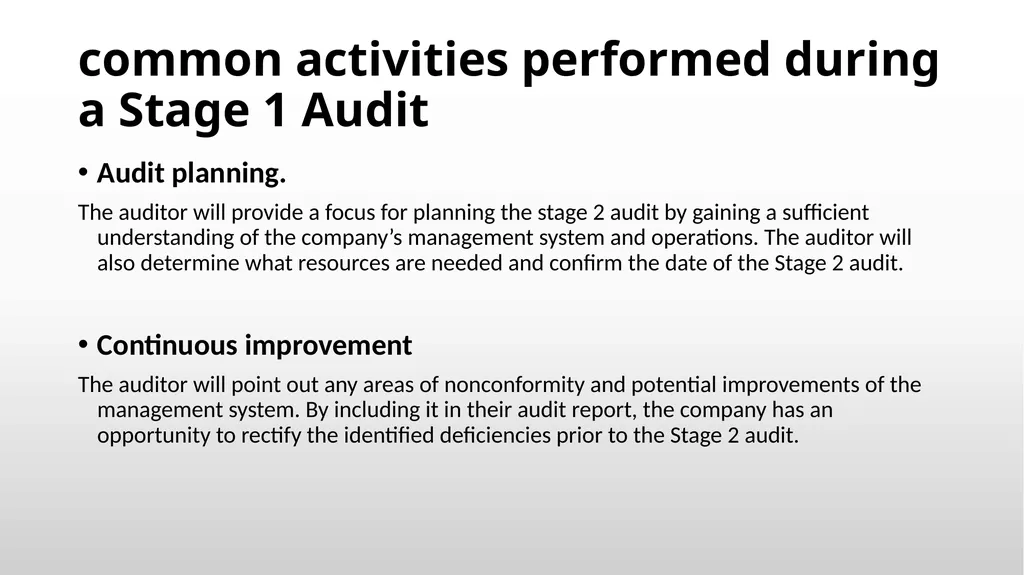How to conduct Effective Stage-1 Audit Training - slide 5 of 21