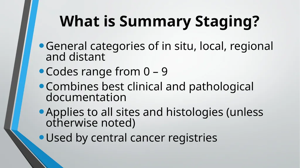 Directly Coded Summary Stage Nicole Catlett, CTR - slide 8 of 41