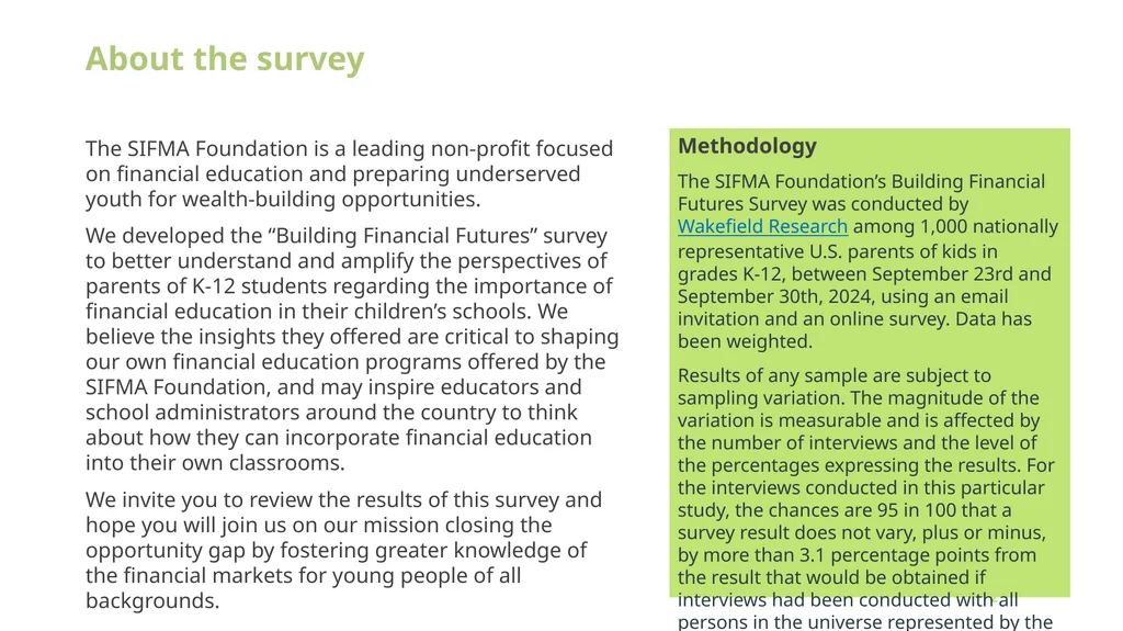 Building Financial Futures: Parents’ Perspectives - slide 2 of 14