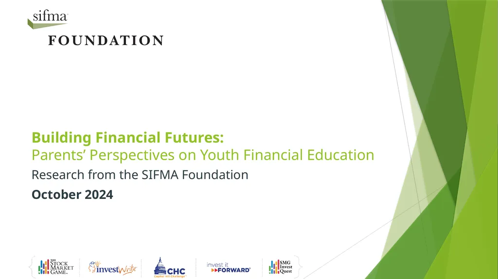 Building Financial Futures: Parents’ Perspectives - slide 1 of 14