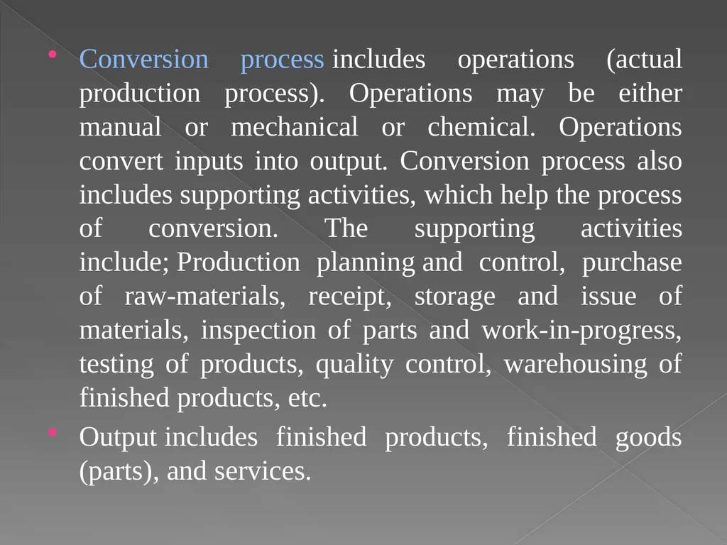 PRODUCTION SYSTEM Rashmi P. Khobragade - slide 7 of 21