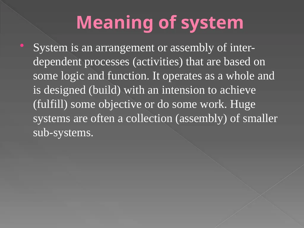 PRODUCTION SYSTEM Rashmi P. Khobragade - slide 4 of 21