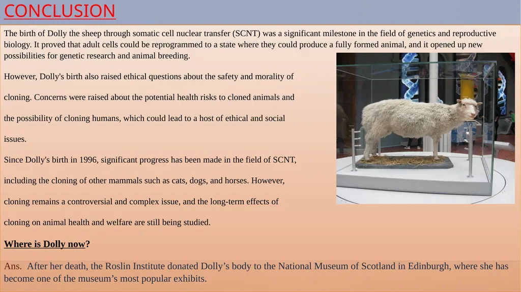 DOLLY AND POLLY CLONING PARTICIPATING STUDENTS – - slide 14 of 17