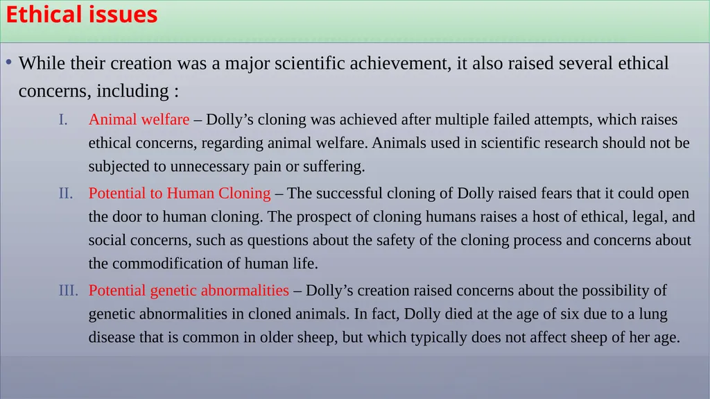 DOLLY AND POLLY CLONING PARTICIPATING STUDENTS – - slide 13 of 17