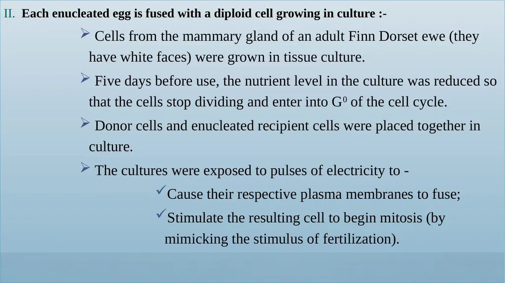 DOLLY AND POLLY CLONING PARTICIPATING STUDENTS – - slide 6 of 17