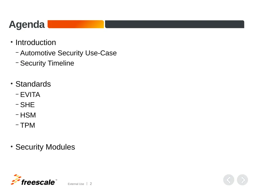 Automotive Security Security aspects on - slide 2 of 25