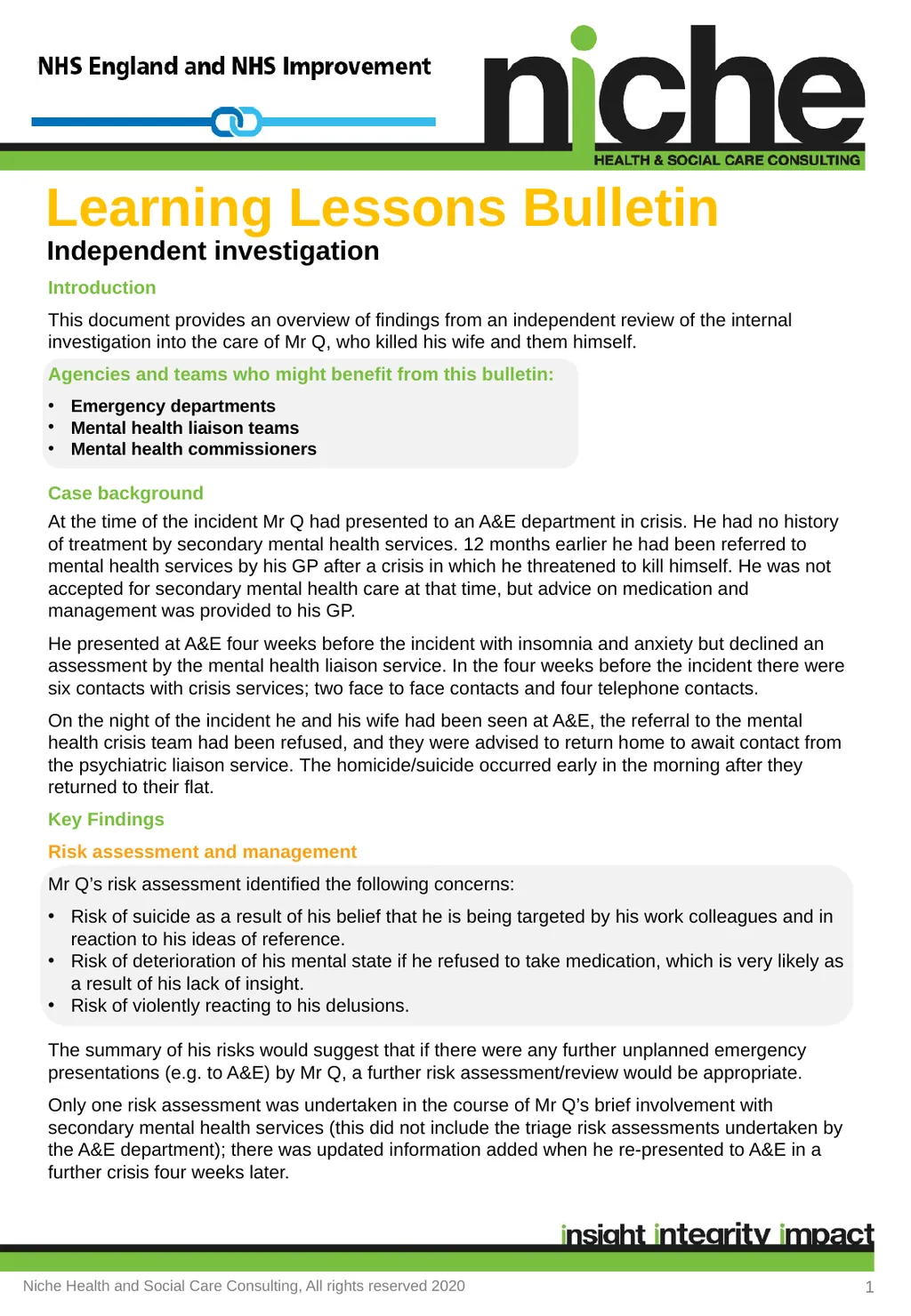 Introduction This document provides an overview of - slide 1 of 4
