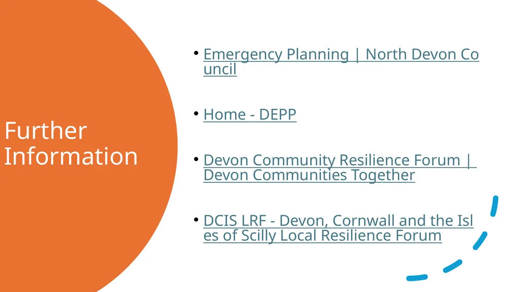 Community Emergency Planning North Devon Council - slide 11 of 11