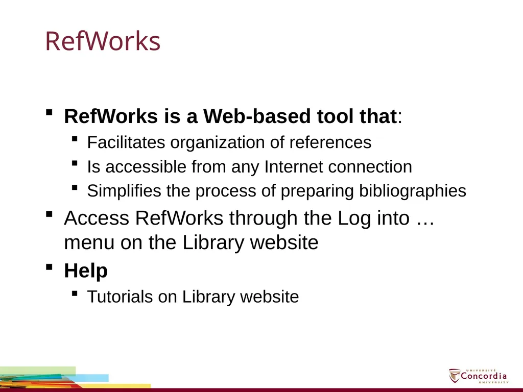 Library Orientation for PERC 303 Monday, January - slide 6 of 7