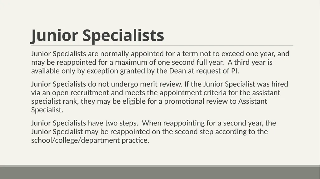 Academic Researcher Unit New Contract Training - slide 26 of 44